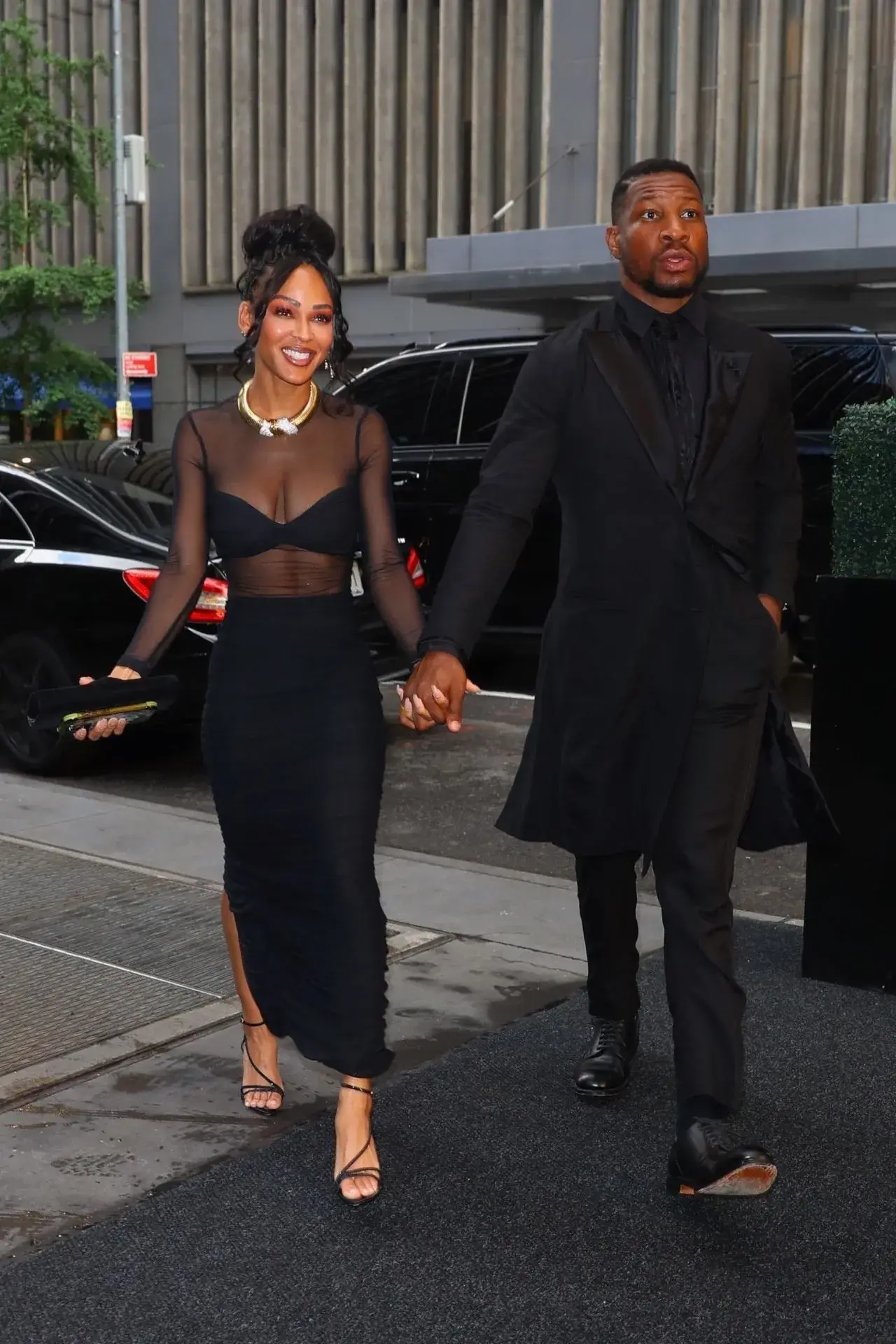 MEGAN GOOD STILLS AT THE FREDERICK DOUGLASS ANNUAL AWARDS DINNER IN NEW YORK